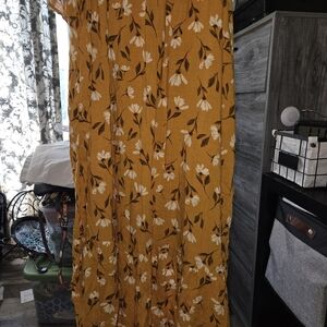 Sonoma Golden Floral Maxi Skirt